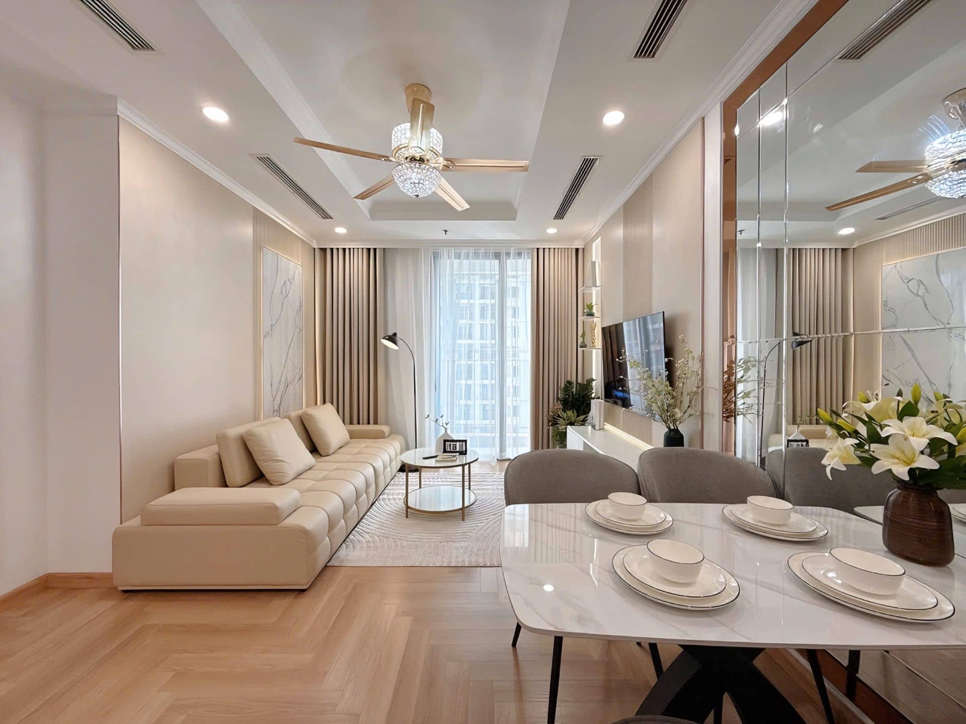 Homestay Times City Park Hill 2 phòng ngủ